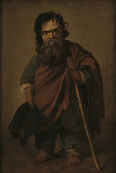 The Roman Dwarf Francesco Ravai, called Bajocco by Jens Juel