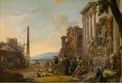 The Study of  Art at Rome by Anton Goubau