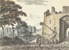 The upper gate, Conwy by John Ingleby