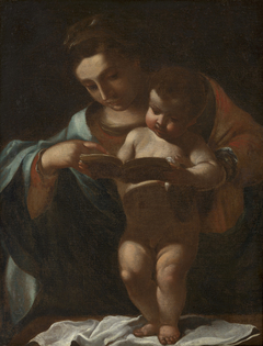 The Virgin Teaching the Christ Child to Read by Anonymous