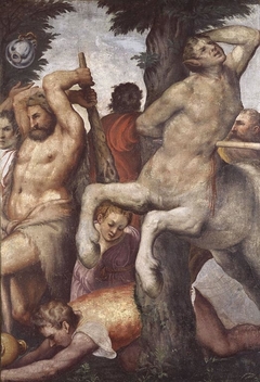 The Wedding of Pirithöus and Hippodamia (III) by Lattanzio Gambara