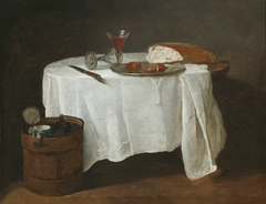 The White Tablecloth by Jean-Baptiste-Siméon Chardin