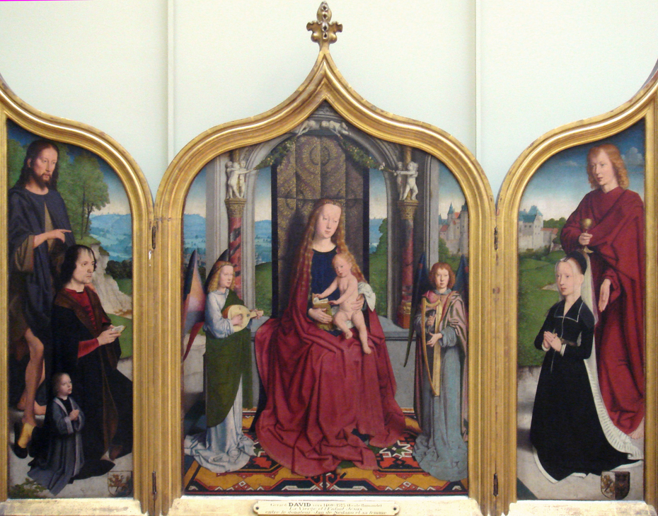 Triptych of the Sedano family