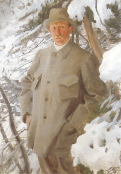 The Painter Bruno Liljefors by Anders Zorn
