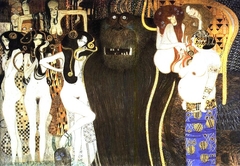 Beethoven Frieze by Gustav Klimt