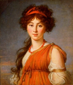 Varvara Ivanovna Ladomirsky by Elisabeth Louise Vigée Le Brun
