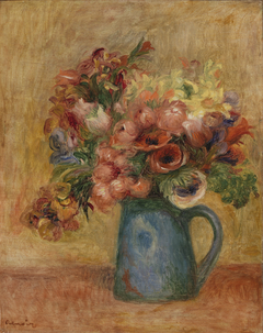 Vase of Flowers (Vase de fleurs ) by Auguste Renoir