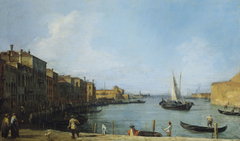 Venice: The Canale di Santa Chiara towards the Lagoon
