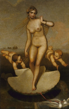 Venus Guiding Eneas and the Trojans to the Latin Shore