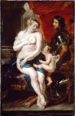 Venus, Mars and Cupid by Peter Paul Rubens