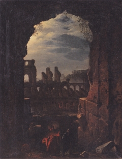 View of the Colosseum in Moonlight by Franz Ludwig Catel