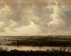 View of the Spaarne and of Haarlemmermeer (Vista on a wide River)