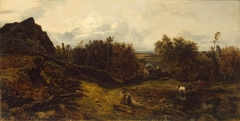 View on the Outskirts of Granville by Théodore Rousseau