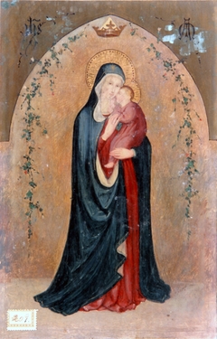 Virgen con el Niño by Ángel María de Barcia Pavón