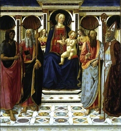 Virgin and Child with SS. John the Baptist, Andrew Bartholomew and Zenobius