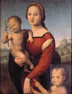 Virgin and Child with St. John by Giuliano Bugiardini