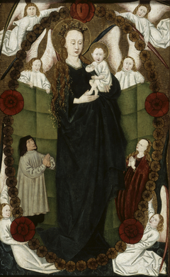 Virgin of the Rosary with Patrons and Angels