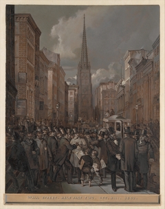 Wall Street, Half Past Two, October 13, 1857 by James H Cafferty