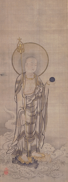 Welcoming Descent of Jizō, Bodhisattva of the Earth Matrix