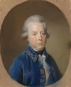 Willem V (1748-1806), prins van Oranje-Nassau by Johann Friedrich August Tischbein