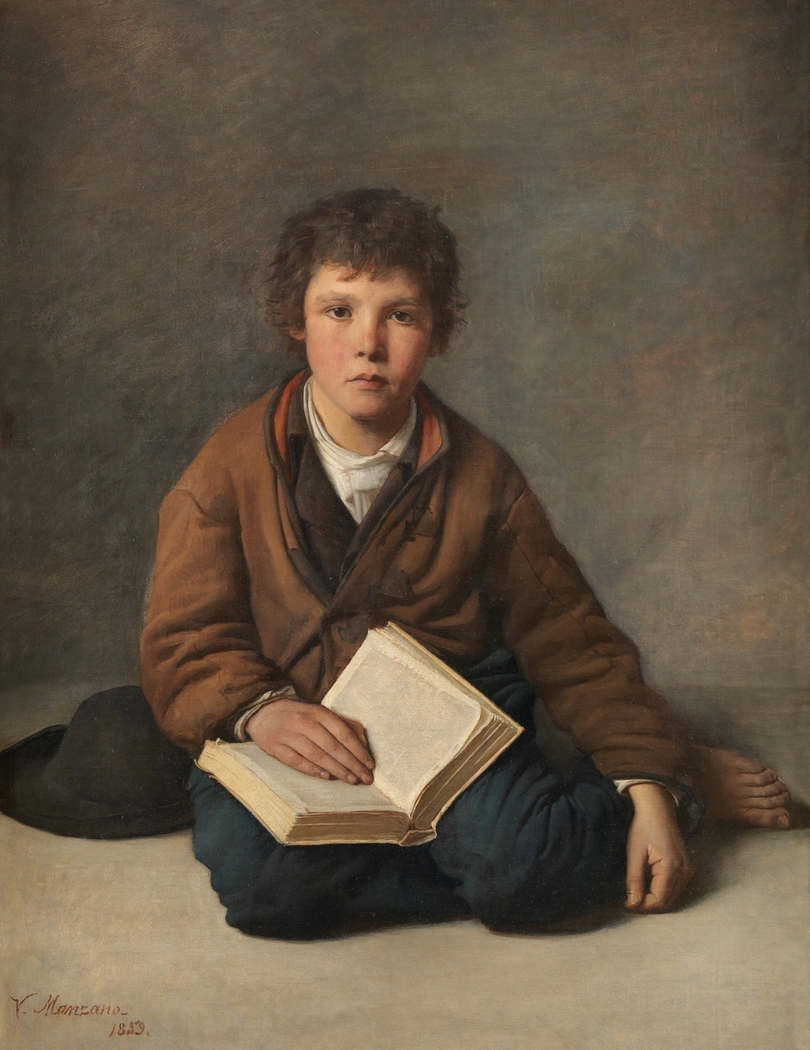 Young Boy Seated