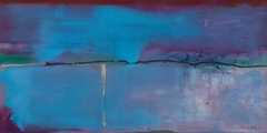 Zone Blue by Helen Frankenthaler