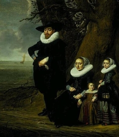 A Dutch Family Group (Portrait of a Man, Woman and Two Girls)