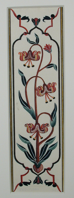 A pietra dura panel from the Taj Mahal by Anonymous