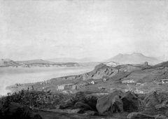 A View of Casamicciola, Ischia by Jørgen Roed
