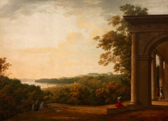 A View of Castle Ward from the Doric Temple by William Ashford