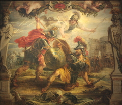 Achille vainqueur d'Hector by Peter Paul Rubens