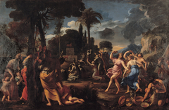 Adoration of the Golden Calf by François Perrier