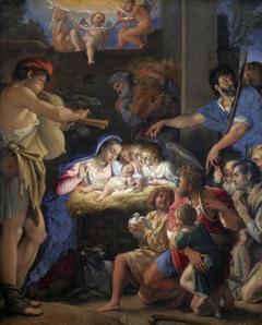 Adoration of the Shepherds by Domenichino