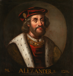 Alexander II, King of Scotland (1214-49) by Jacob de Wet II