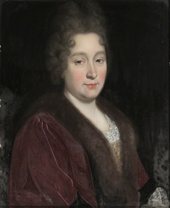 An Unknown Lady in Brown, with a Furred Collar by Anonymous