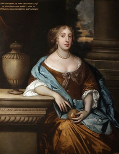Anne Monson, Lady Throckmorton (d.1728) by school of Sir Peter Lely