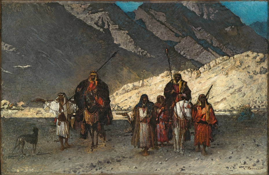 Arabian Sheikhs in the Mountains
