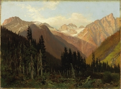 At the Rogers Pass, Summit of the Selkirk Range, B.C. by John Arthur Fraser