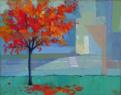 Autumn Tree by Iva Ivanova