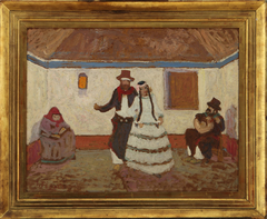 Baile en el rancho by Pedro Figari Solari