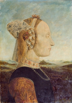 Battista Sforza, Duchess of Urbino, after Piero della Francesca by Robert David Gauley