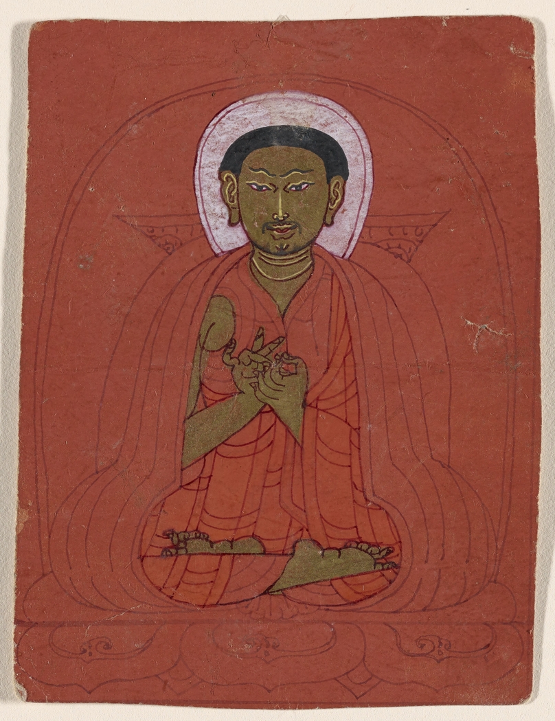 Buddhist Ritual Card (Tsakali)