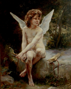 Inspired by William - Adolphe Bouguereau by Iliana Atanasova Ivanova