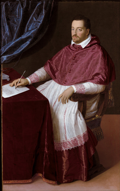 Cardinal Ferdinando de' Medici, later Grand Duke Ferdinando I of Tuscany by Scipione Pulzone