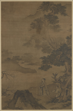 Carrying a Zither while Searching for Plum Blossoms by Anonymous