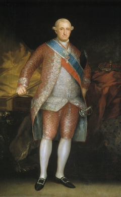 Charles IV in Court Dress by Francisco de Goya