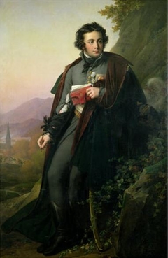 Charles-Melchior-Artus marquis de Bonchamps (1760-1793), général vendéen by Anne-Louis Girodet de Roussy-Trioson