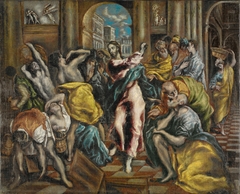 Christ Driving the Money Changers from the Temple by El Greco