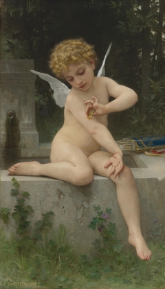 Cupid with a Butterfly