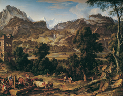 Das Berner Oberland by Joseph Anton Koch